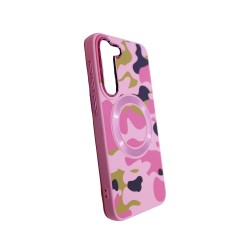 Funda Magnética de Diseño para Samsung Galaxy S23 Plus Rosa